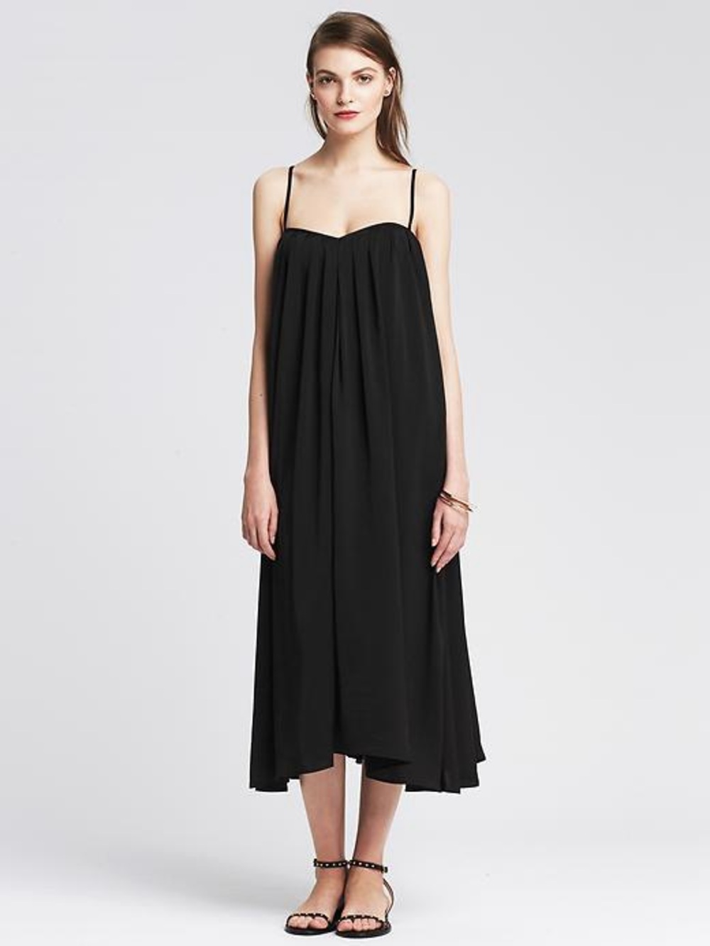 Banana Republic Spaghetti-Strap Midi Dress